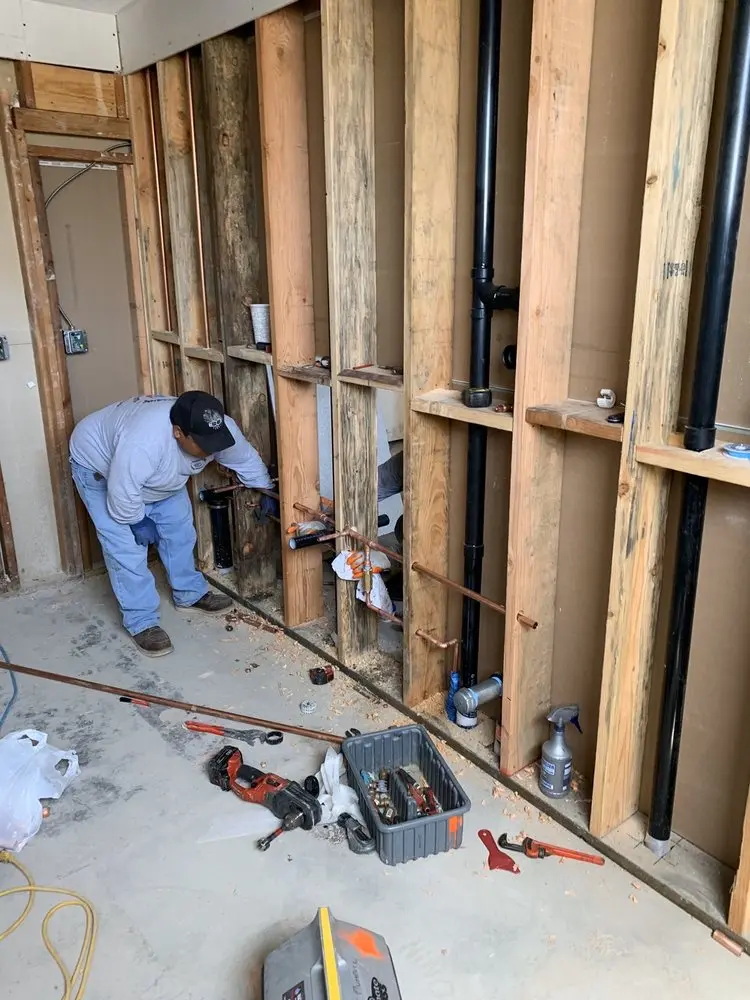 Commercial rough-in plumbing for Trenchless Sewer Repair in Pasadena Bear Creek Estates